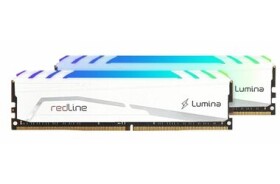 Mushkin Redline Lumina White 64GB (2x32GB) 3200MHz DIMM / DDR4 / CL16 / 1.35V / XMP / RGB (MLB4C320GJJM32GX2)