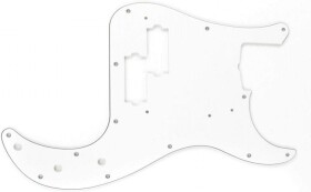 Fender Pickguard, Precision Bass®, 13 Hole, W/B/W, 3-Ply