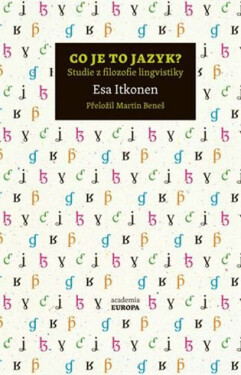 Co je to jazyk? - Esa Itkonen