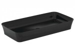 IDEAL STANDARD - Ipalyss Umyvadlo na desku, 80x40 cm, bez přepadu, lesklá černá E1391V2