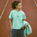 Běžecké tričko Mizuno Athletics Graphic Tee K2GAB70331 Velikost textilu: M