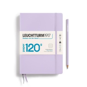 Leuchtturm1917 Zápisník 120G Lilac Medium A5 linkovaný