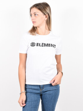 Element LOGO white dámské tričko s krátkým rukávem - S