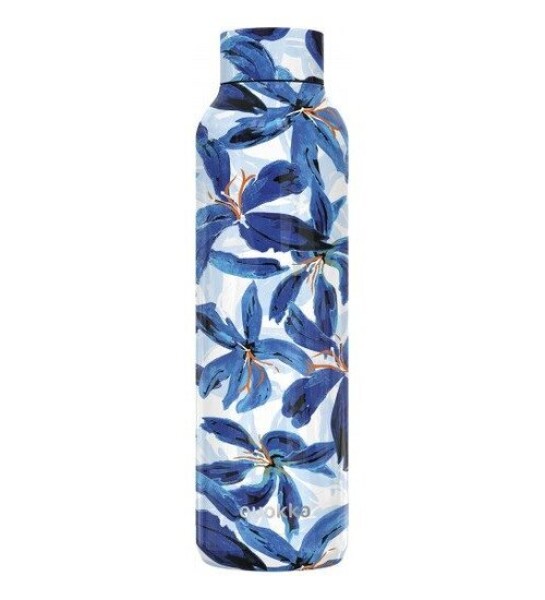 Nerezová termoláhev Solid Blue Hibiscus 630ml