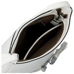 Stylová dámská koženková crossbody kabelka Betty, bílá