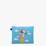 Taštičky na zip 3 ks LOQI MARYLOU FAURE Daydreaming