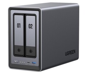 UGREEN NASync DXP2800 (4C/IntelN100/3,4GHz/8GBRAM/2xSATA/2xM.2/1x2,5GbE/2xUSB2.0/2xUSB3.2/1xUSB-C/HDMI) EDF_1146184