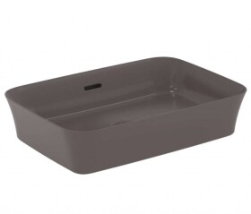 IDEAL STANDARD - Ipalyss Umyvadlo na desku, 55x38 cm, s přepadem, slate grey E2078V5