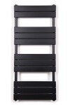 Radiátor kombinovaný SAT D 113,4x50 cm černá matná SATRAD5001134BL SATRAD5001134BL