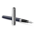 Plnicí pero Waterman Exception Made in France DLX Blue CT, hrot M