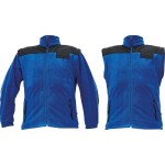 Bunda RANDWIK fleecová 100 % polyester royal modrá royal modrá - XL