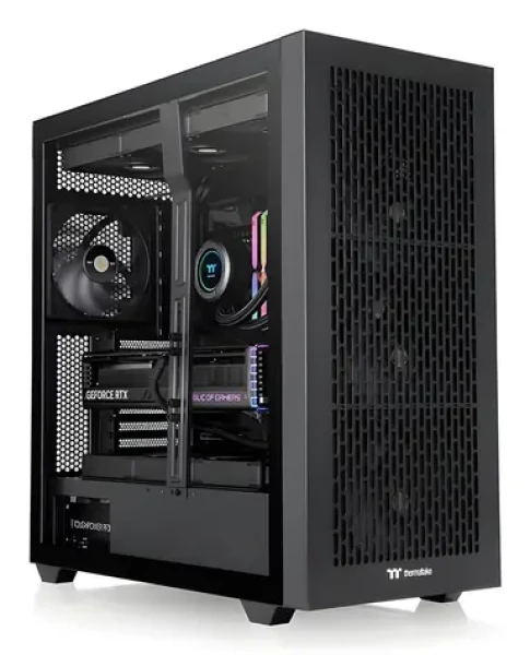 Thermaltake AX500 černá / E-ATX / 2x USB-A 3.2 / 1x USB-C / 4x 140mm / bez zdroje / průhledná bočnice (CA-11D-00F1WN-00)