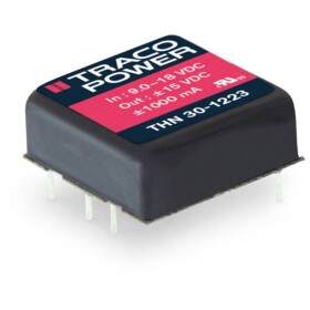 TracoPower THN 30-2422 DC/DC měnič napětí do DPS 24 V/DC 12 V/DC, -12 V/DC 1.25 A 30 W Počet výstupů: 2 x Obsah 10 ks