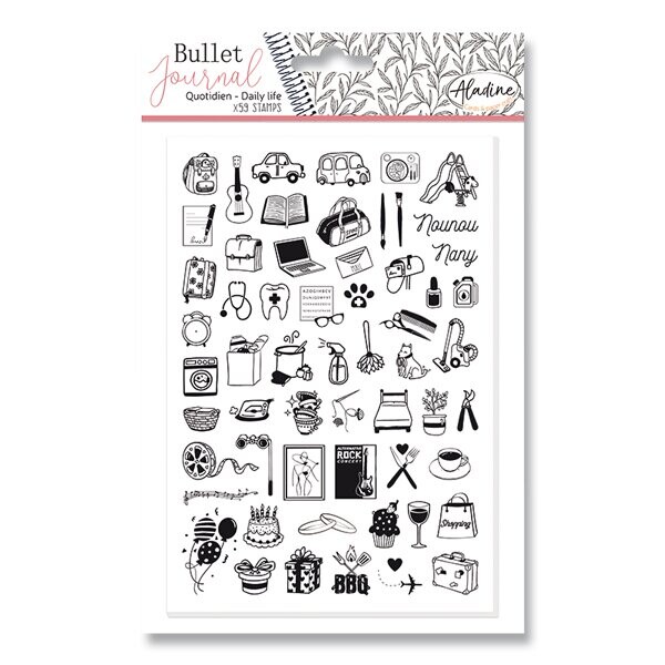 Razítka Stampo Bullet Journal - Můj den