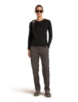ICEBREAKER Wmns 150 Ace LS Tee, Black velikost: XL