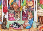 GIBSONS Puzzle Kocouři v botách XL