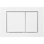 CERANO - Ovládací tlačítko splachování Maxio k WC modulu Basic - ABS - bílá CER-670813