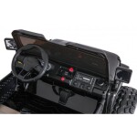 Mamido Elektrické autíčko Extreme Sport 4x4 s proměnlivou velikostí černé