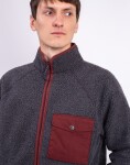 Fjällräven Vardag Pile Fleece M 030-352 Dark Grey-Maroon S