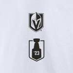 Fanatics Pánské tričko Vegas Golden Knights 2023 Stanley Cup Champions White Long Sleeve Velikost: S