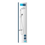 GROHE - Vitalio Comfort Sprchový set s vanovým termostatem, 25x25 cm, 2 proudy, chrom 26984001