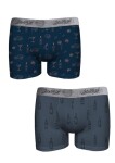Pánské boxerky John Frank JF2BEF40 2PACK