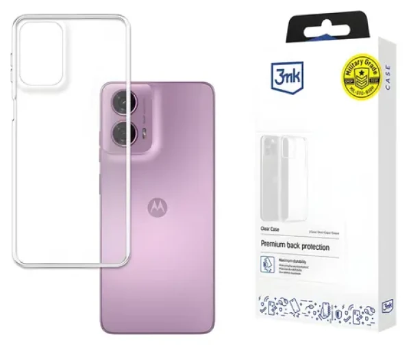 3mk Clear Case Motorola Moto G24 čirá / Zadní kryt (3M006002)