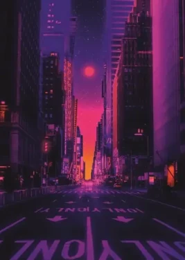 Ravensburger Puzzle: Neonové město
