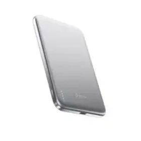 BMX SolidSafe™ Air Titanium 5K Qi2 bezdrátová magnetická powerbanka stříbrná / 5000 mAh / 20W / 1x USB-C (BMX-B3-05-SI)