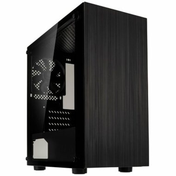 Kolink Stronghold M černá / M-ATX / 1xUSB 3.0 + 2xUSB 2.0 / 2x120 mm / bez zdroje / průhledná bočnice (STRONGHOLD M)