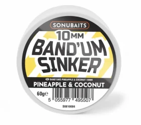 Sonubaits Dumbells Band'Um Sinkers Pineapple Coconut 60g 10mm (S1810084)