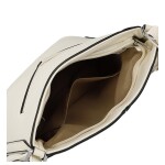 Trendy dámská koženková crossbody kabelka Lída, béžová