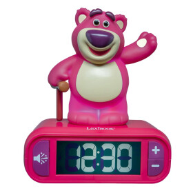Lexibook budík Lotso se svítící figurkou - Alltoys Lexibook