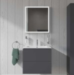 DURAVIT - ME by Starck Umyvadlo nábytkové 63x49 cm, s přepadem, s otvorem pro baterii, bílá 2336630000