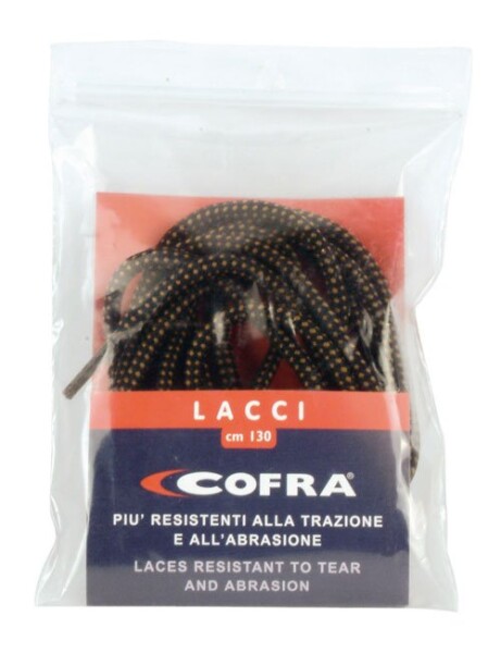 Tkaničky do bot Cofra KNOT hnědá velikost 90