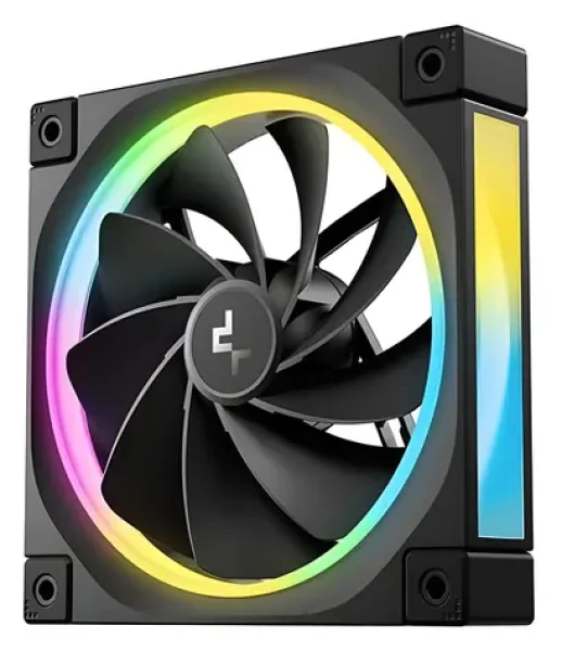 DEEPCOOL FL12R černá / Ventilátor / 120 mm / Reverse / ARGB Gen2 / FDB / 33,9 dB / 4-pin PWM (R-FL12R-BKAPN1-G)