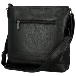 Stylová dámská koženková crossbody kabelka Orniva, černá