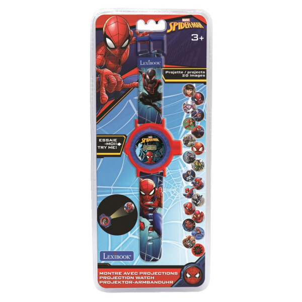 Lexibook digitální promítací hodinky Spiderman s 2 - Alltoys Lexibook