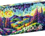 ENJOY Puzzle Přes kopce do země snů