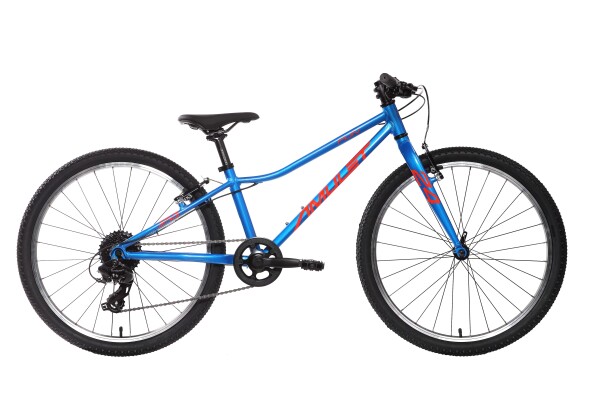 Dětské kolo Amulet Fun SH SMU 24", model 2025, barva briliant blue/orange