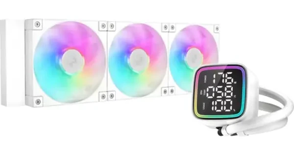 DEEPCOOL LD360 WH bílá / Komplet vodního chlazení / 3x 120mm / LED (R-LD360-WHDMMN-G-1)