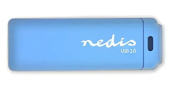 Nedis 32 GB / Flash disk / USB-A / čtení 12 MB/s / zápis 3 MB/s (FDRIU232BU)