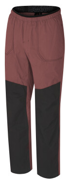 Pánské outdoorové kalhoty Hannah BLOG marsala/anthracite Velikost: L