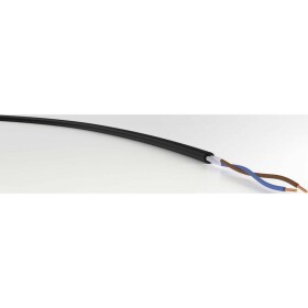 VER H05RR-F 2x0,75 Ri.100 energetický kabel H05RR-F 2 x 0.75 mm² černá 100 m