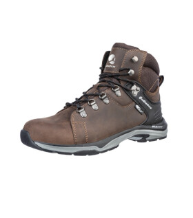 BRIONE CTX MID kotníkové unisex tmavě hnědá 40
