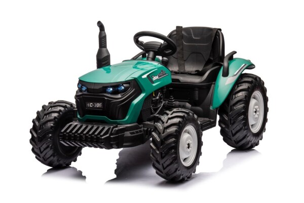 Mamido Elektrický traktor HC-306 24V tmavě zelený