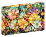 Puzzle Luxusní květinová zahrada 1000 dílků
