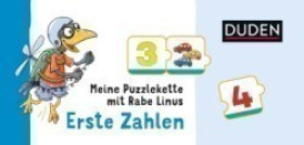 Meine Puzzlekette mit Rabe Linus - Erste Zahlen (Kinderspiel) - RAAB, DOROTHEE