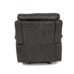 TV a relaxační křeslo s elektrickým ovládáním, potah coffee látka v dekoru vintage, 1 motor 240V