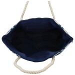 Krásná plážová kabelka přes rameno Irilla, modrá/kotvy